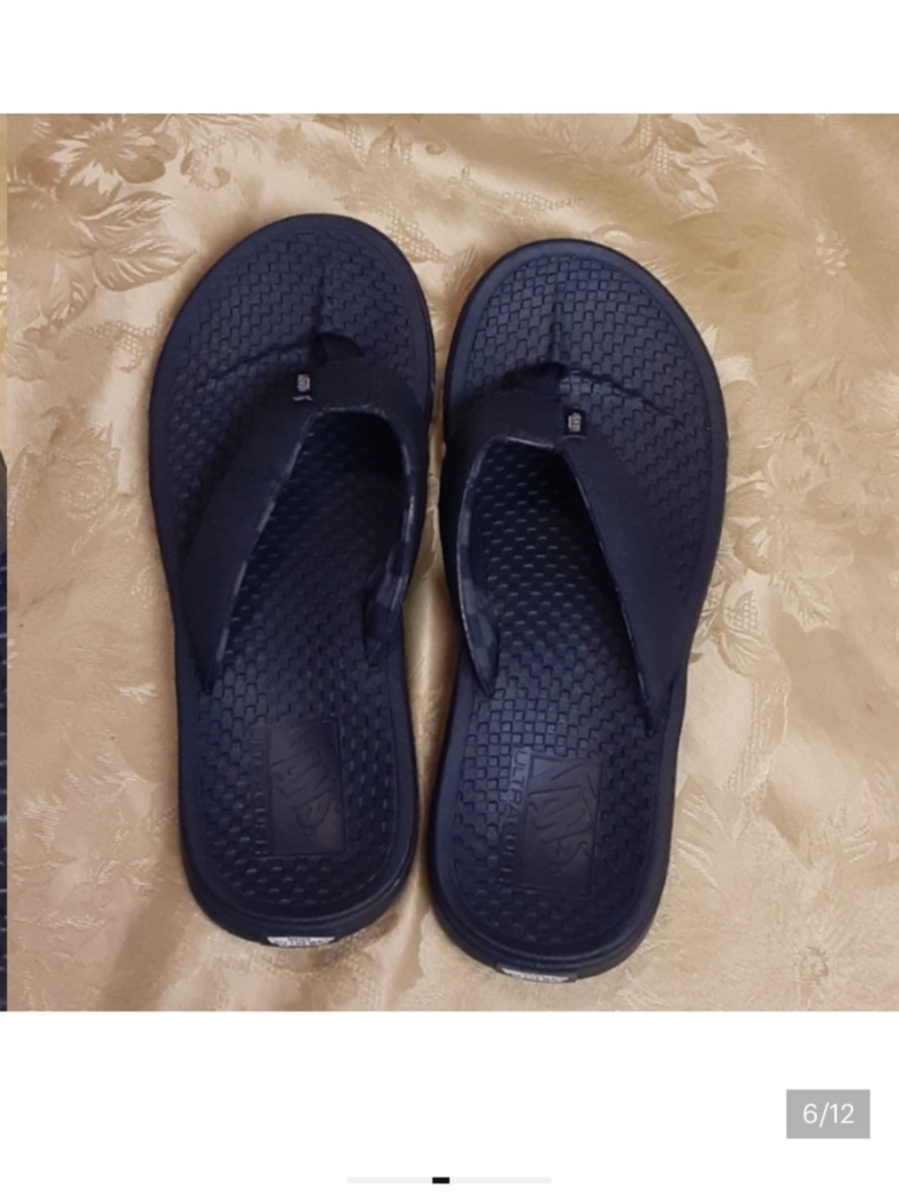 Vans UltraCush Sea Esta Flip Flop Sandals - Breathable EVA Sole - Picture 6 of 10